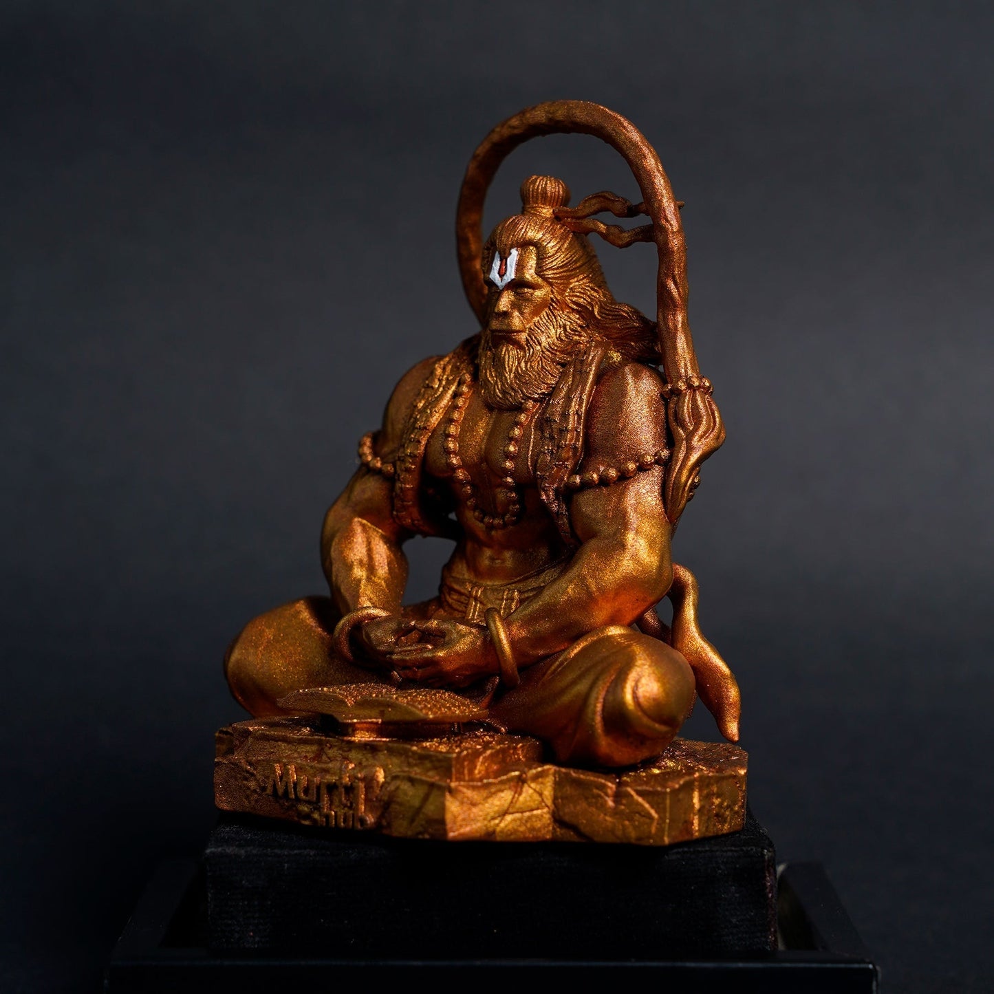 Pavan Sut Hanuman ji Copper Gold