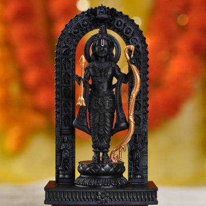 Ram Lalla Ayodhya Ram Mandir Murti Black