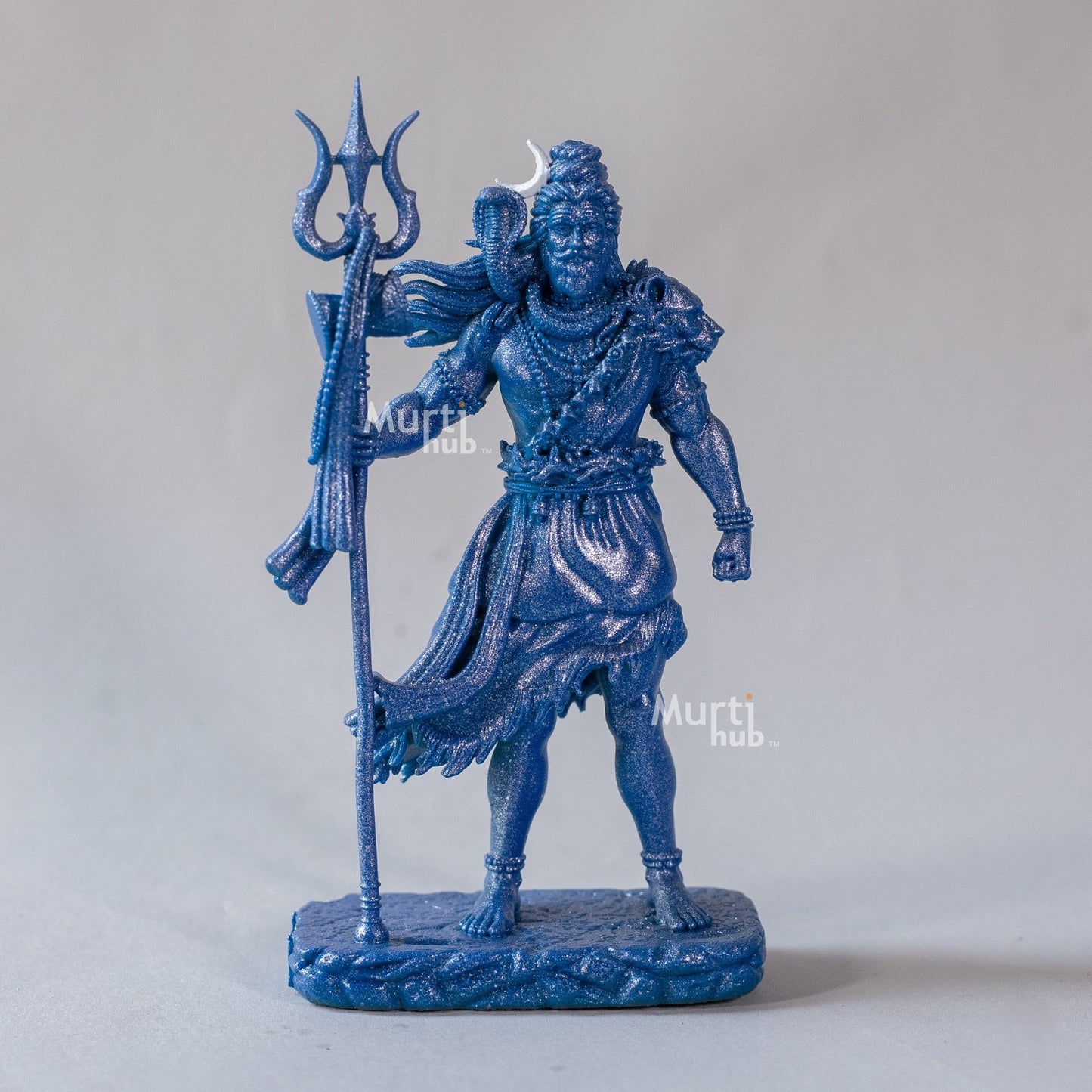 Shiva-The Protector Antique Gold