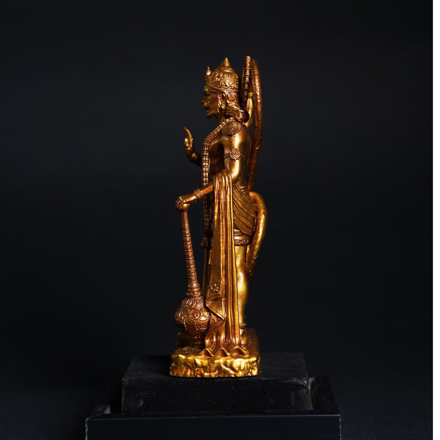 King of Sarangpur Lord Hanuman ji Antique Gold