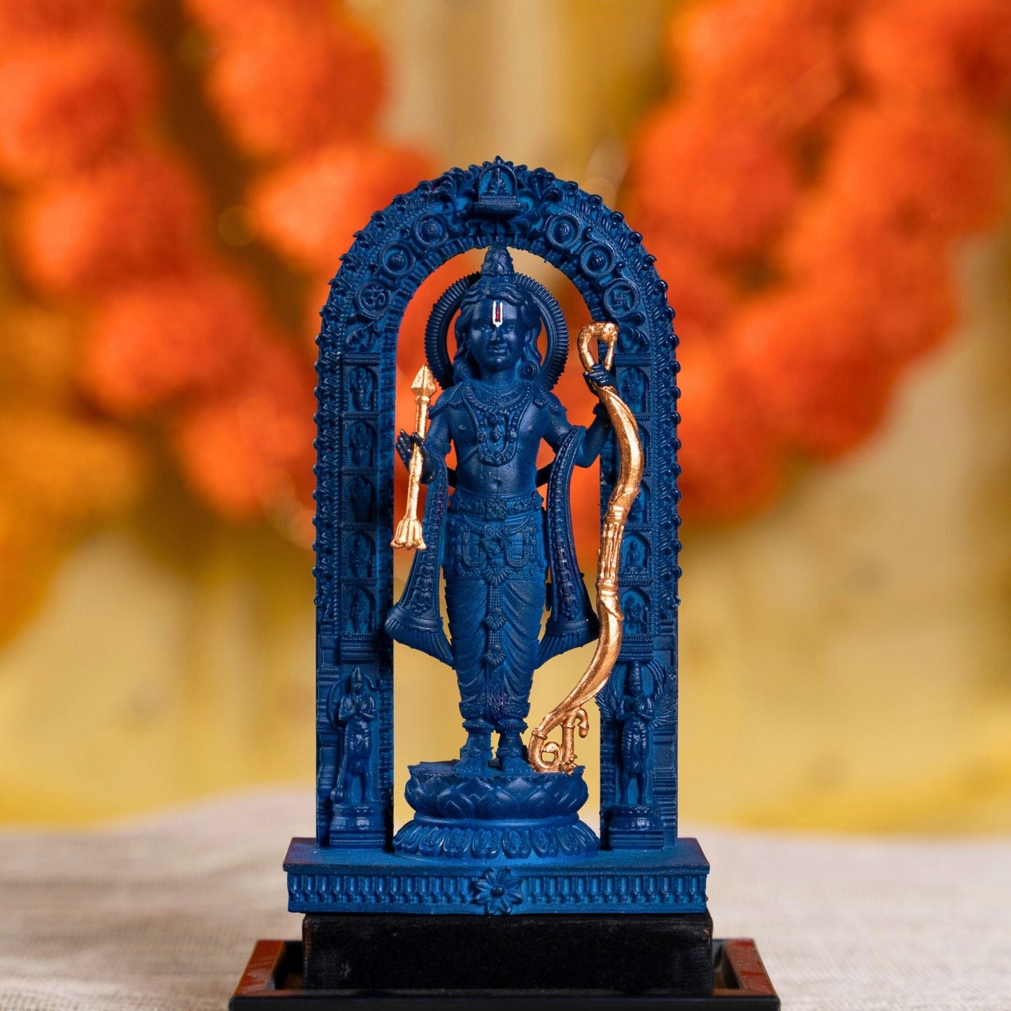 Ram Lalla Ayodhya Ram Mandir Murti Black