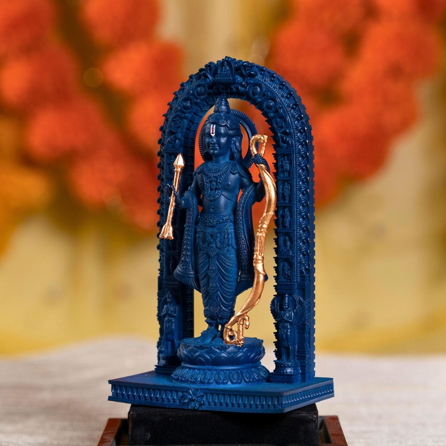 Ram Lalla Ayodhya Ram Mandir Murti Black