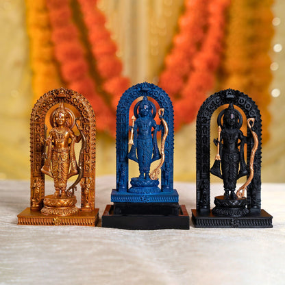 Ram Lalla Ayodhya Ram Mandir Murti Black