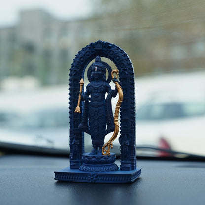 Ram Lalla Ayodhya Ram Mandir Murti Black