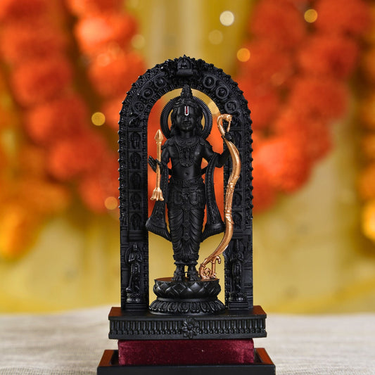 Ram Lalla Ayodhya Ram Mandir Murti Black