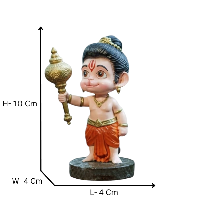 Bal Hanuman Idol for Car